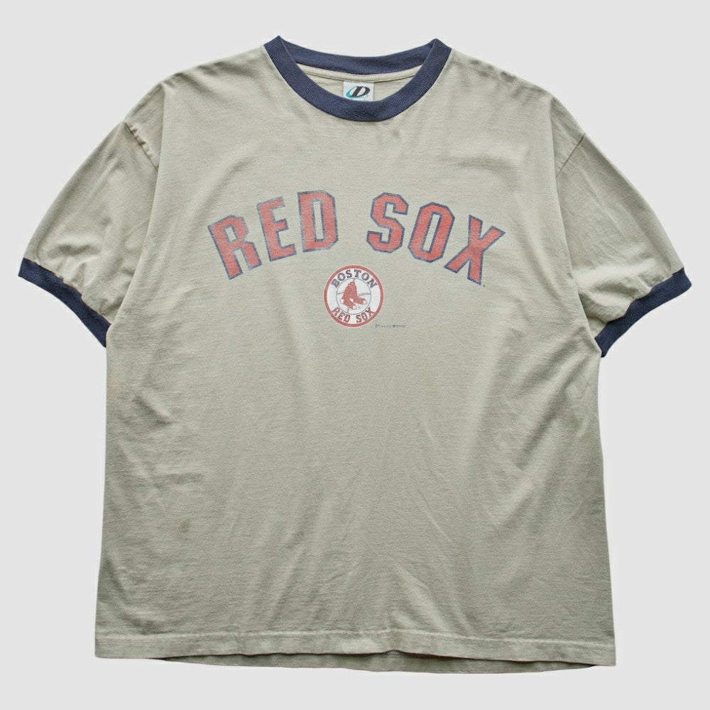 Boston Red Sox Dynasty 2002 T-Shirt Beige Vintage