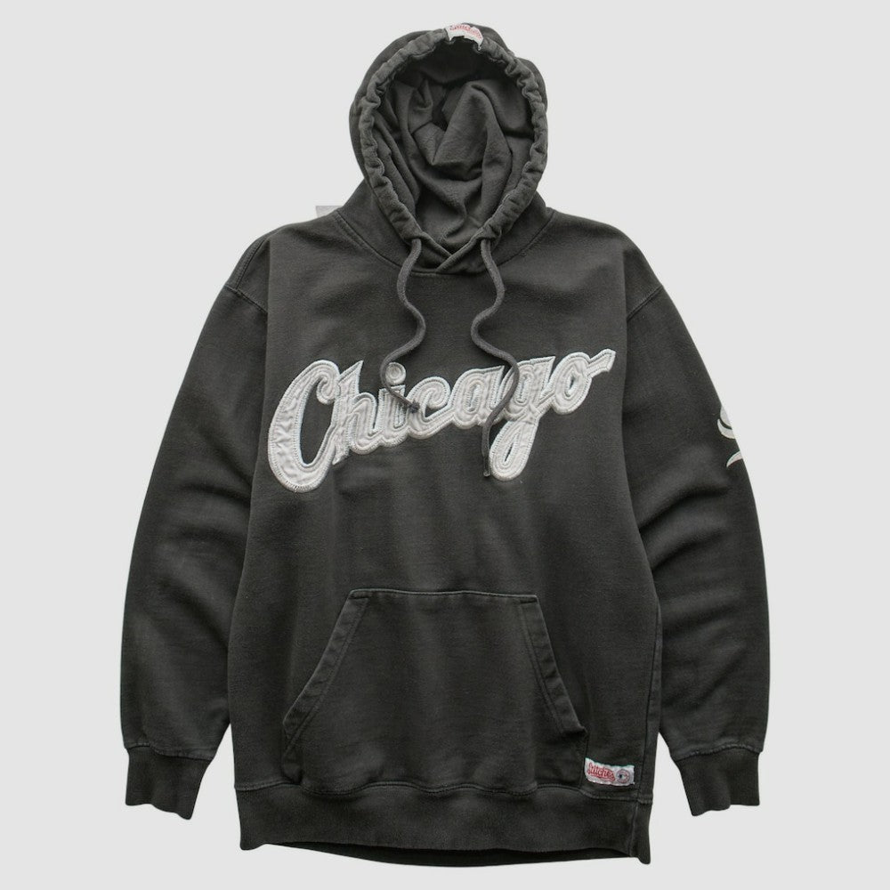 Chicago White Sox Stitches 2000s Pullover Sweatshirt Black Vintage