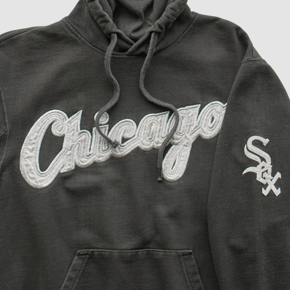 Chicago White Sox Stitches 2000s Pullover Sweatshirt Black Vintage