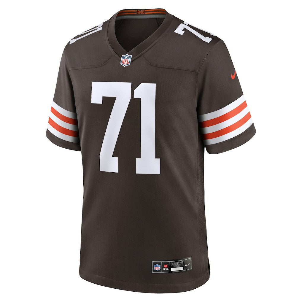 Cornelius Lucas Cleveland Browns Team Game Jersey - Brown