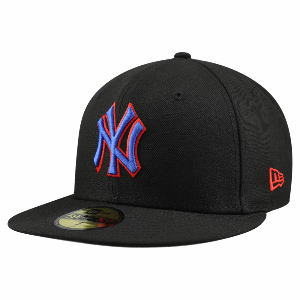 New York Yankees Puerto Rico 59FIFTY Fitted Hat Black | New Era