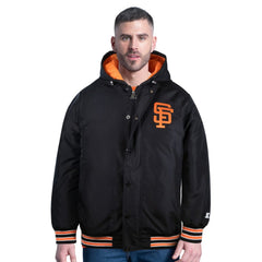 San Francisco Giants Starter Pro Polyfilled Full-Zip Jacket Black