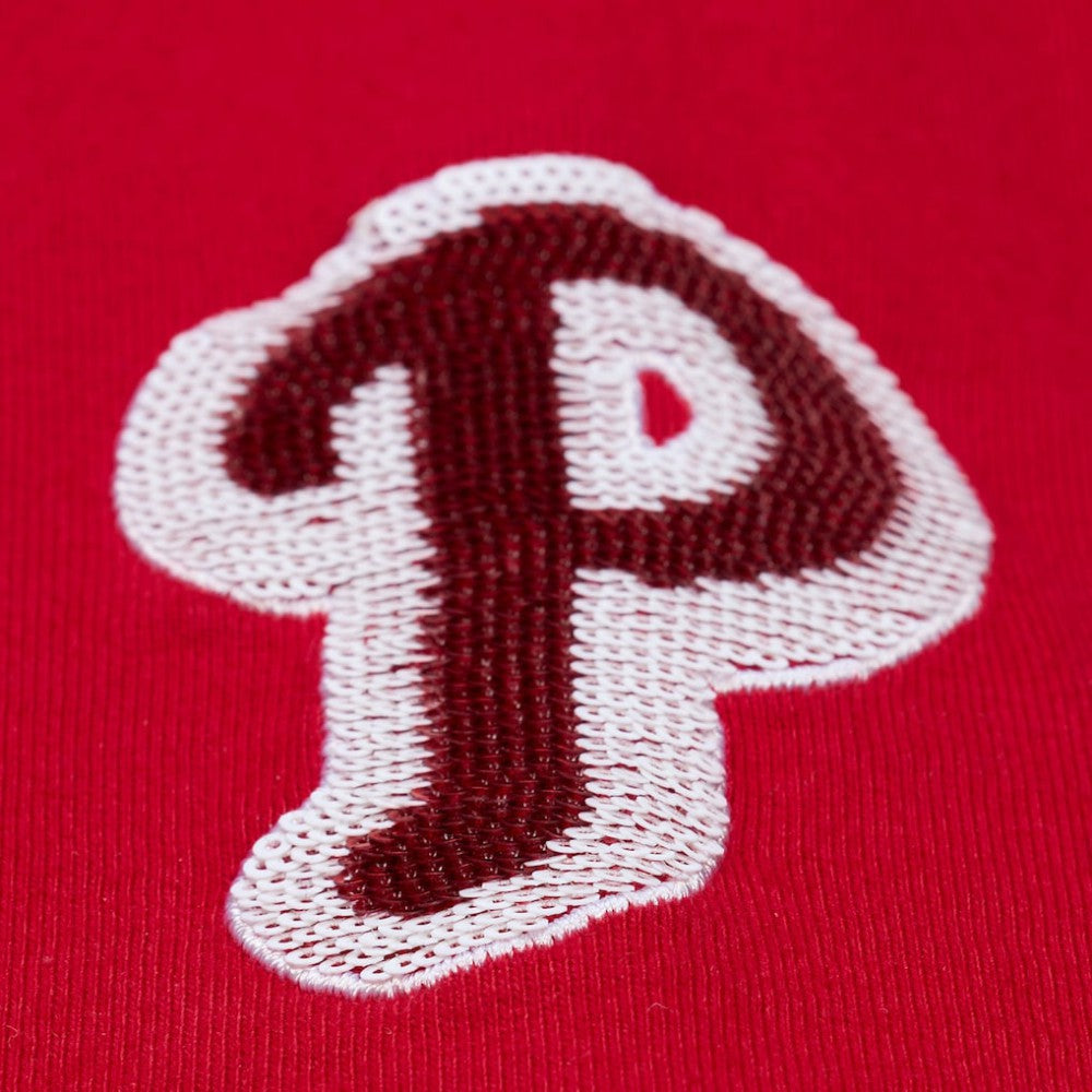Philadelphia Phillies Women's Cropped Raglan Boxy T-Shirt White | Mitchell & Ness