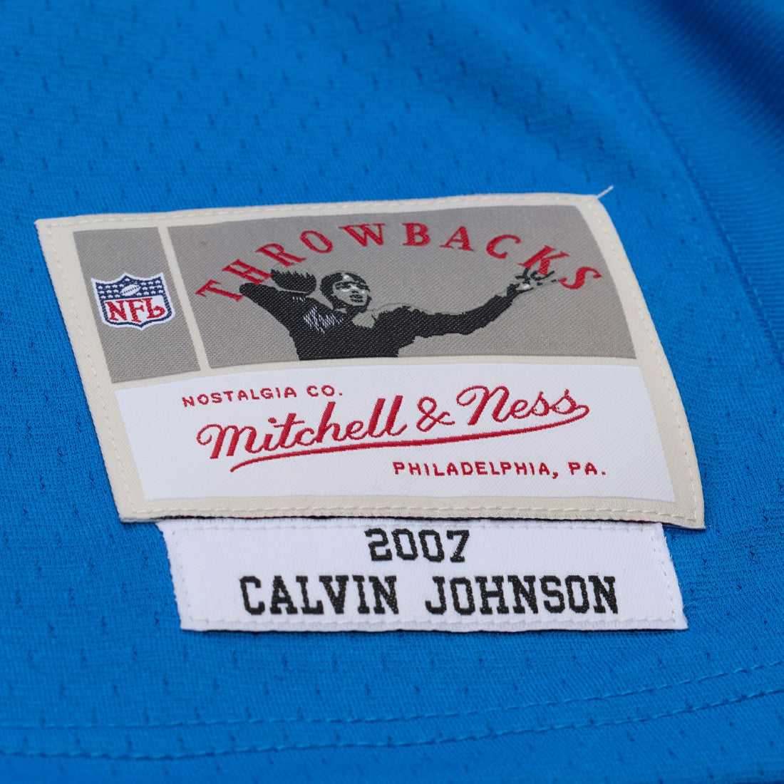 Calvin Johnson Detroit Lions x Golf Wang Unisex 2007 Legacy Fashion Jersey - Blue outlet