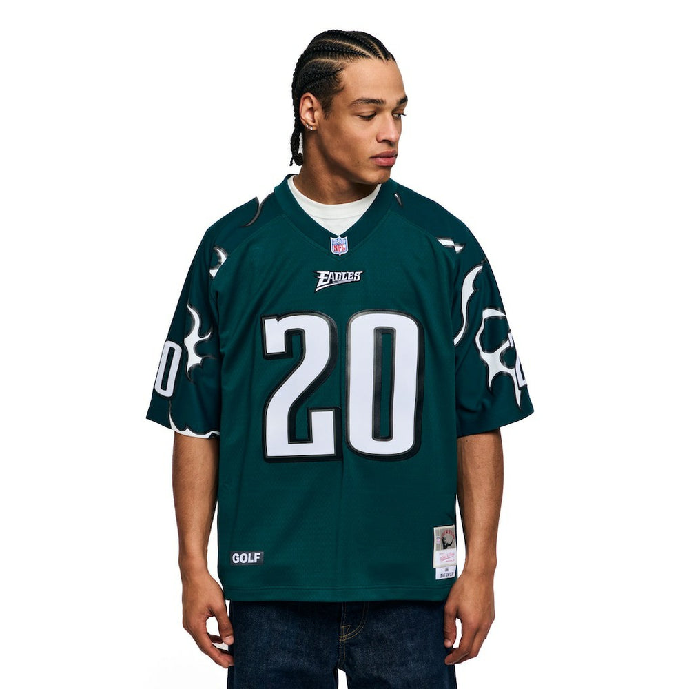 Brian Dawkins Philadelphia Eagles x Golf Wang Unisex 1996 Legacy Fashion Jersey - Midnight Green discount