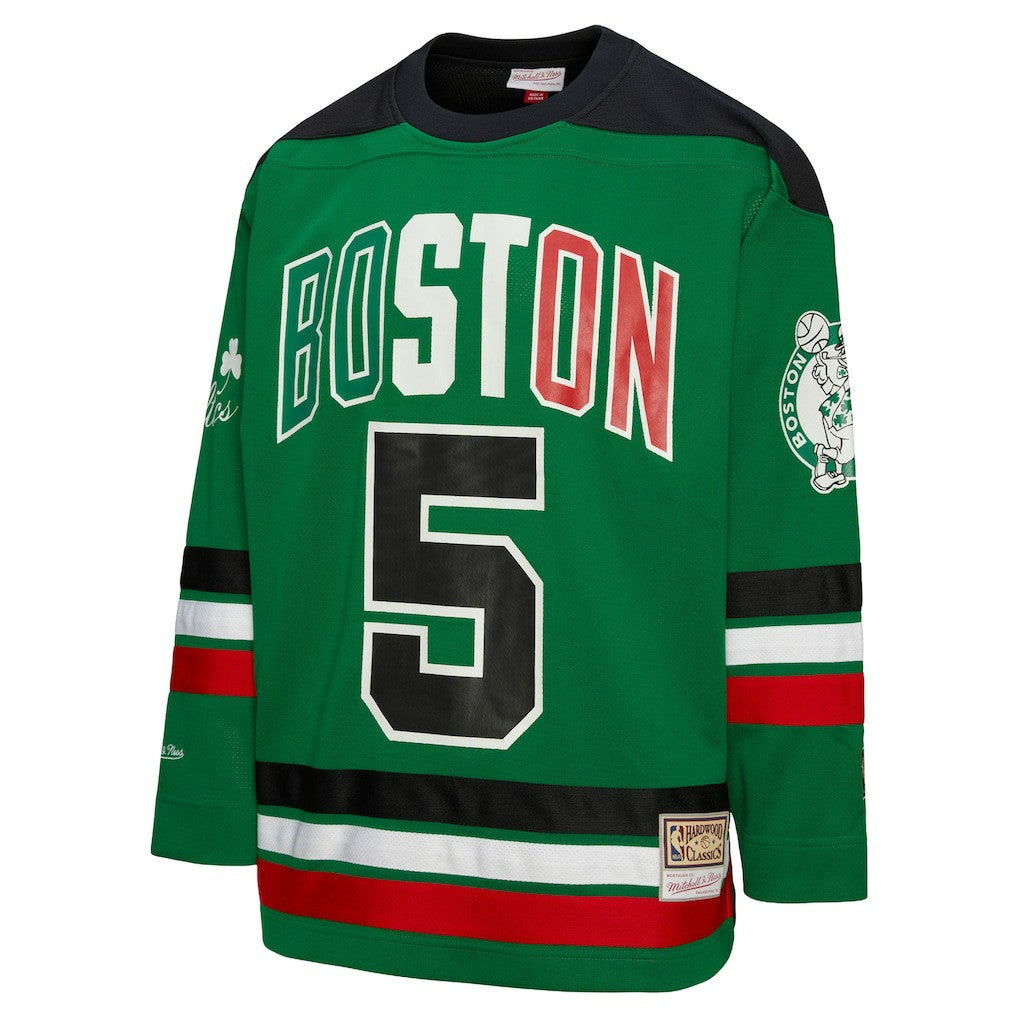 Kevin Garnett Boston Celtics Unisex Maxxed Out Fashion Hockey Jersey - Kelly Green