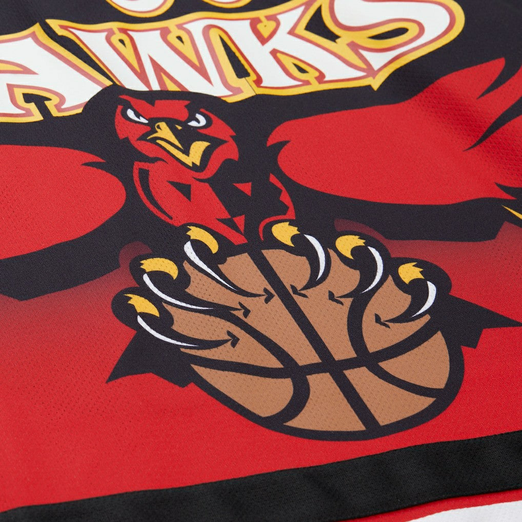 Dikembe Mutombo Atlanta Hawks Unisex Maxxed Out Fashion Hockey Jersey - Red