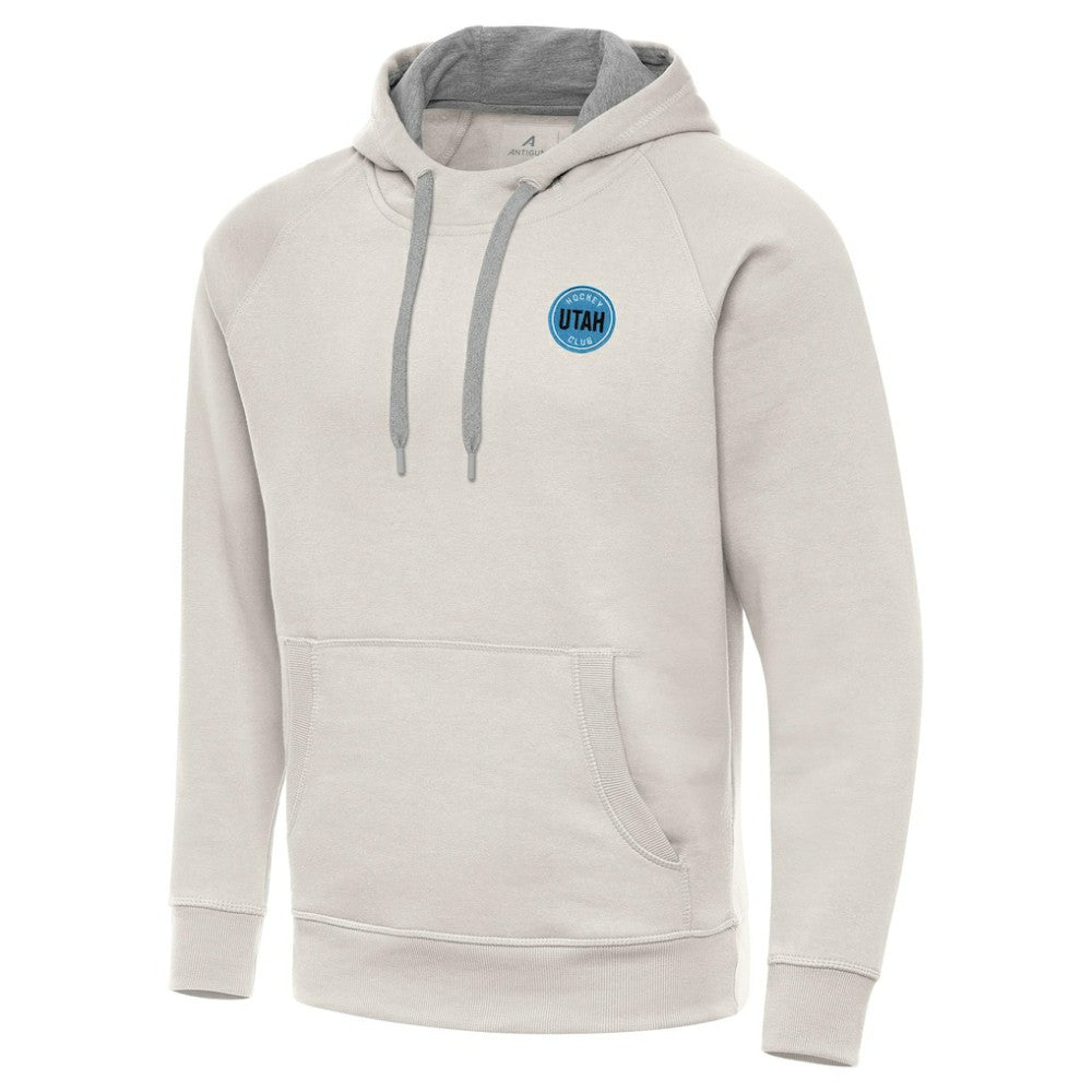Utah Hockey Club Antigua Victory Pullover Hoodie Cream
