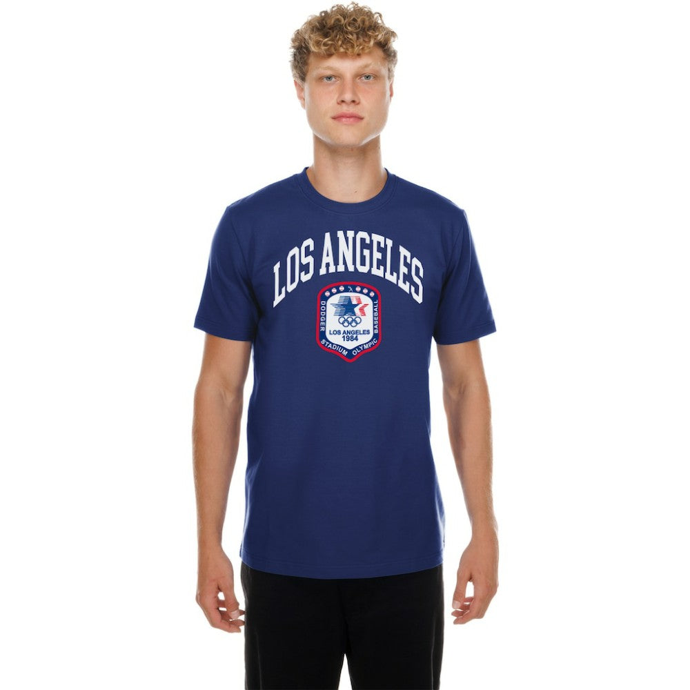 Los Angeles Dodgers x The Heritage Collection LA84 Summer Olympics T-Shirt Royal | New Era