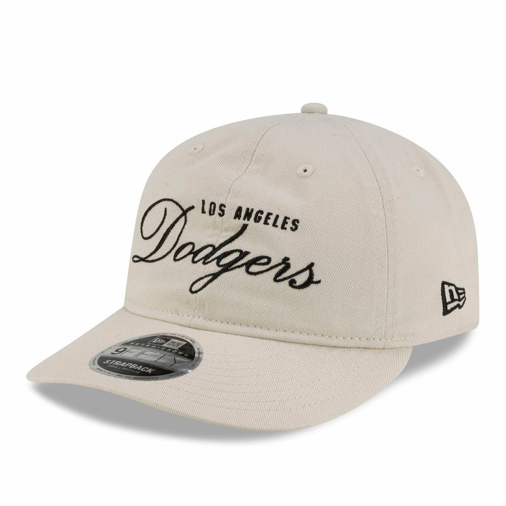 Los Angeles Dodgers x thisisneverthat Retro Crown 9FIFTY Adjustable Hat Beige | New Era