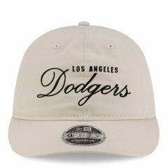 Los Angeles Dodgers x thisisneverthat Retro Crown 9FIFTY Adjustable Hat Beige | New Era