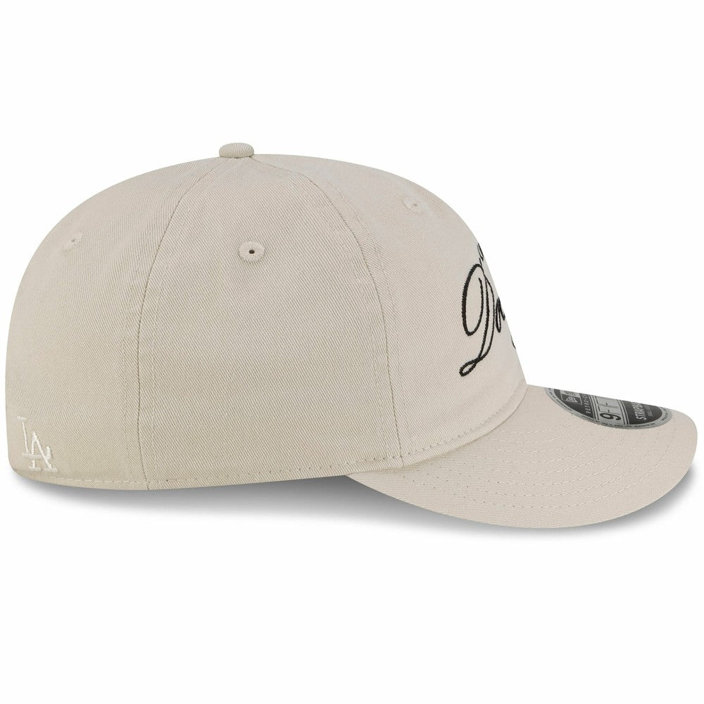 Los Angeles Dodgers x thisisneverthat Retro Crown 9FIFTY Adjustable Hat Beige | New Era