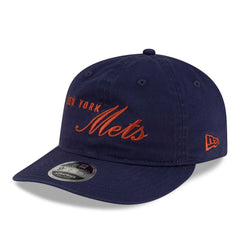 New York Mets x thisisneverthat Retro Crown 9FIFTY Adjustable Hat Navy | New Era
