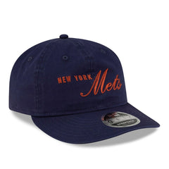 New York Mets x thisisneverthat Retro Crown 9FIFTY Adjustable Hat Navy | New Era