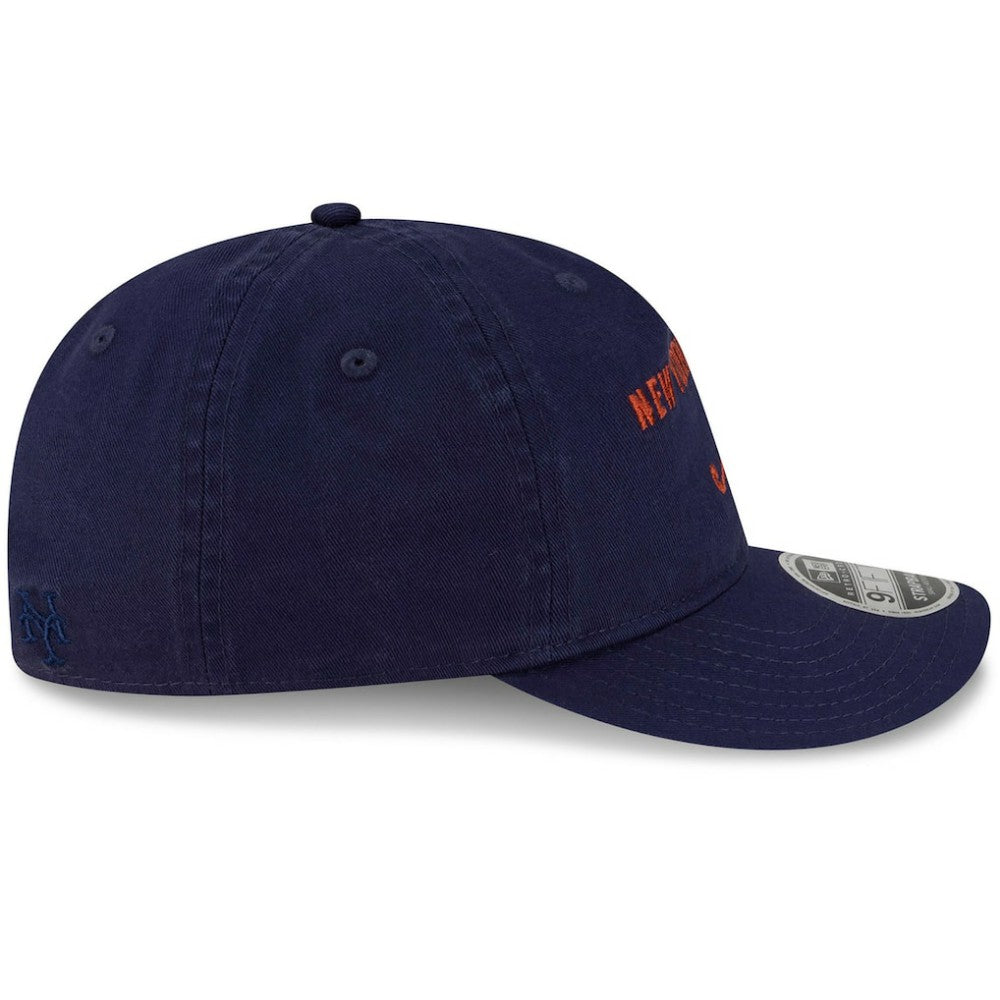 New York Mets x thisisneverthat Retro Crown 9FIFTY Adjustable Hat Navy | New Era