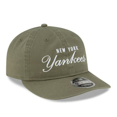 New York Yankees x thisisneverthat Retro Crown 9FIFTY Adjustable Hat Olive | New Era