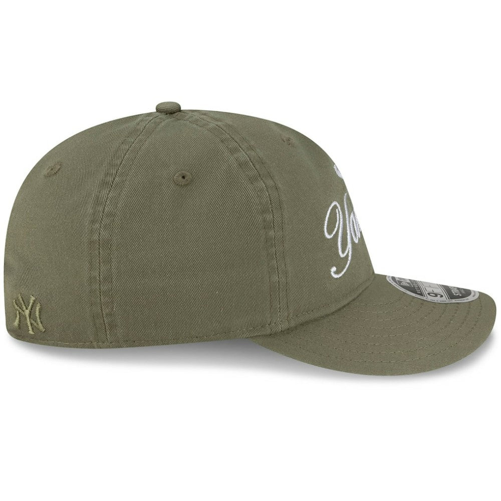 New York Yankees x thisisneverthat Retro Crown 9FIFTY Adjustable Hat Olive | New Era