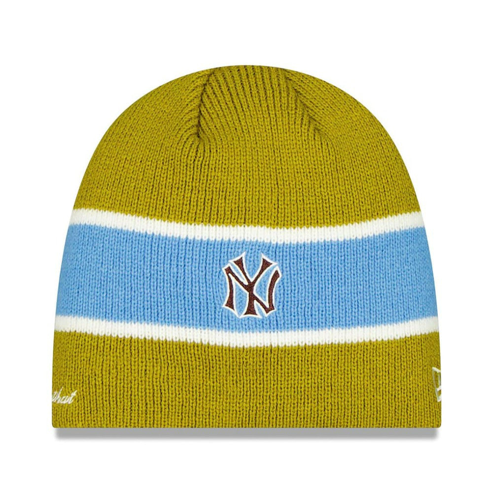 New York Yankees x thisisneverthat Stripe Knit Hat Green/Blue | New Era