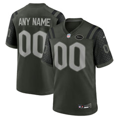 New York Jets 2025 Rivalries Collection Custom Game Jersey - Gotham Green