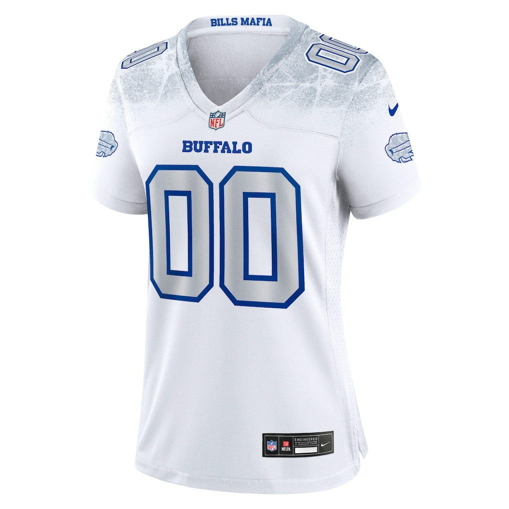 Buffalo Bills Women's 2025 Rivalries Collection Custom Game Jersey - White