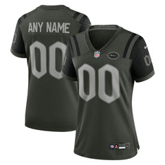 New York Jets Women's 2025 Rivalries Collection Custom Game Jersey - Gotham Green