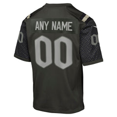 New York Jets Youth 2025 Rivalries Collection Custom Game Jersey - Gotham Green