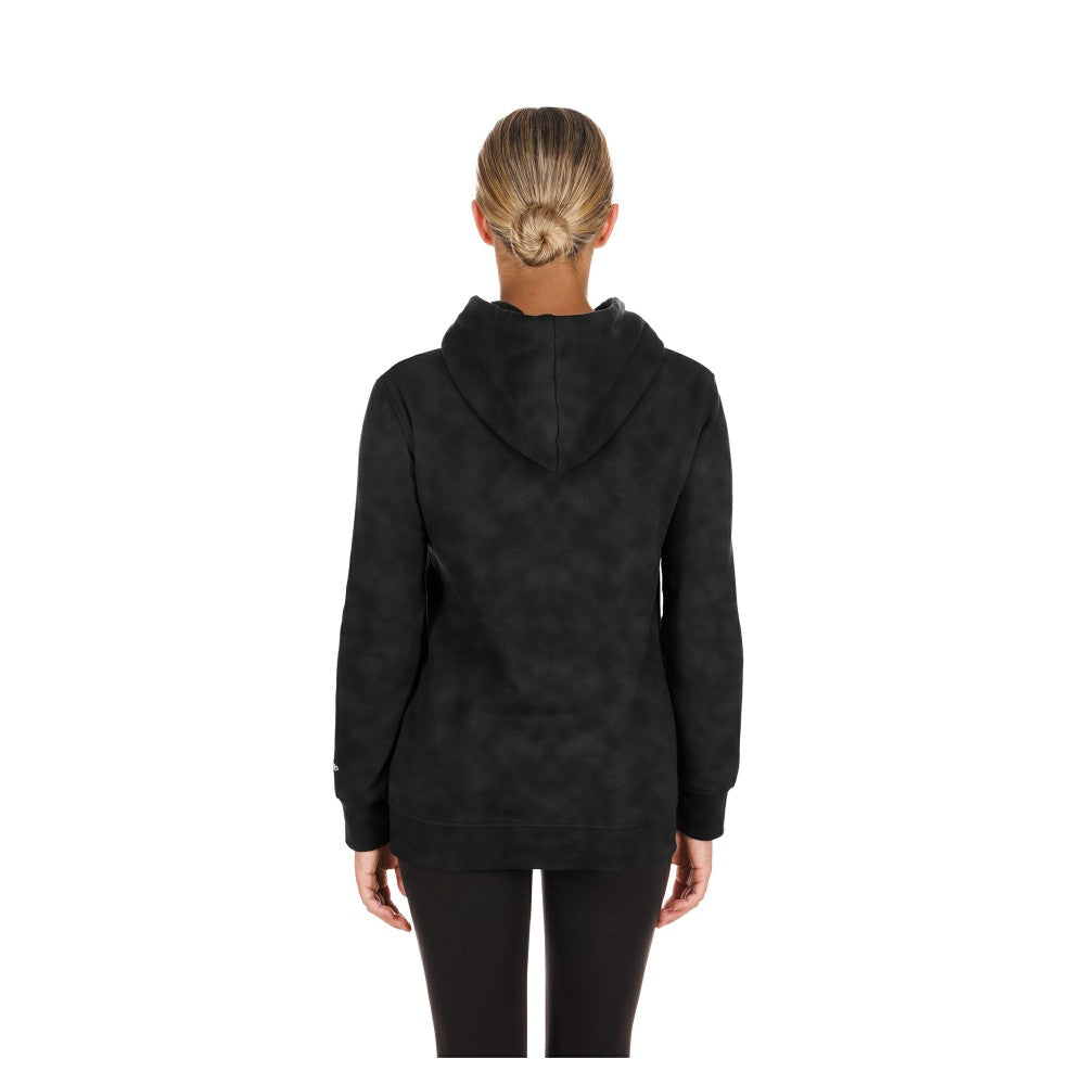 New York Mets Women's Día de Muertos Mineral Wash Hoodie Sweatshirt Black | New Era