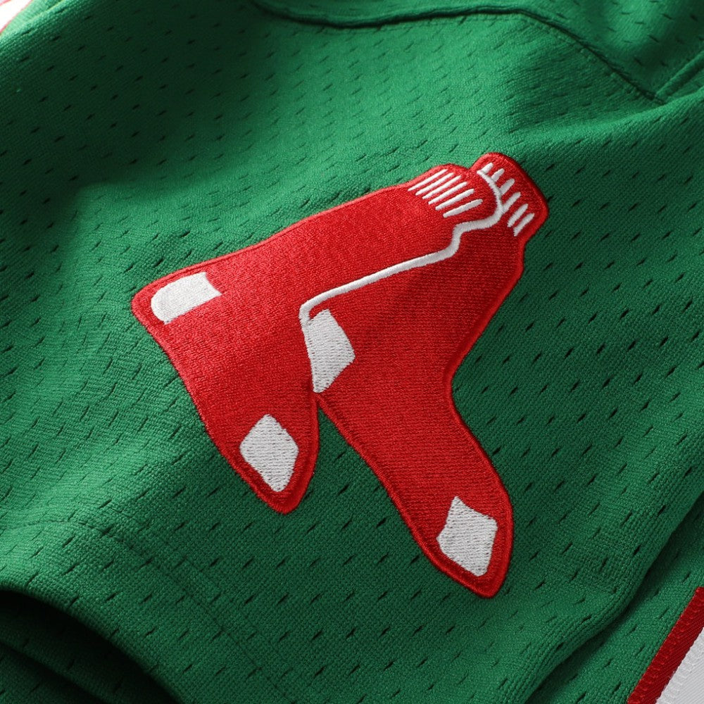 David Ortiz Boston Red Sox Big & Tall Cooperstown Collection Mesh Batting Practice Jersey Kelly Green | Mitchell & Ness