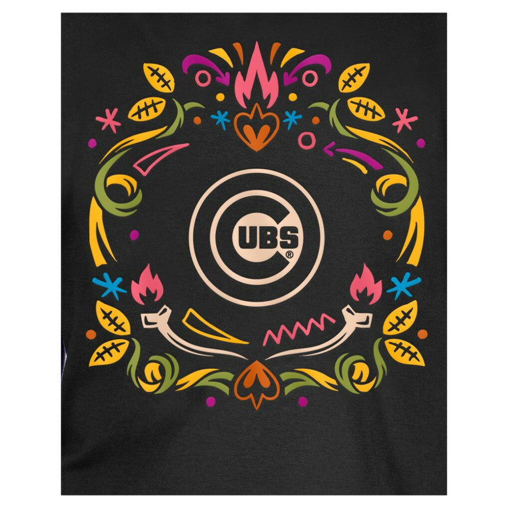 Chicago Cubs Youth Día de los Muertos T-Shirt Black | New Era