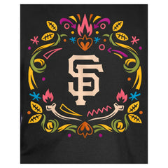 San Francisco Giants Youth Día de los Muertos T-Shirt Black | New Era