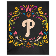 Philadelphia Phillies Youth Día de los Muertos T-Shirt Black | New Era