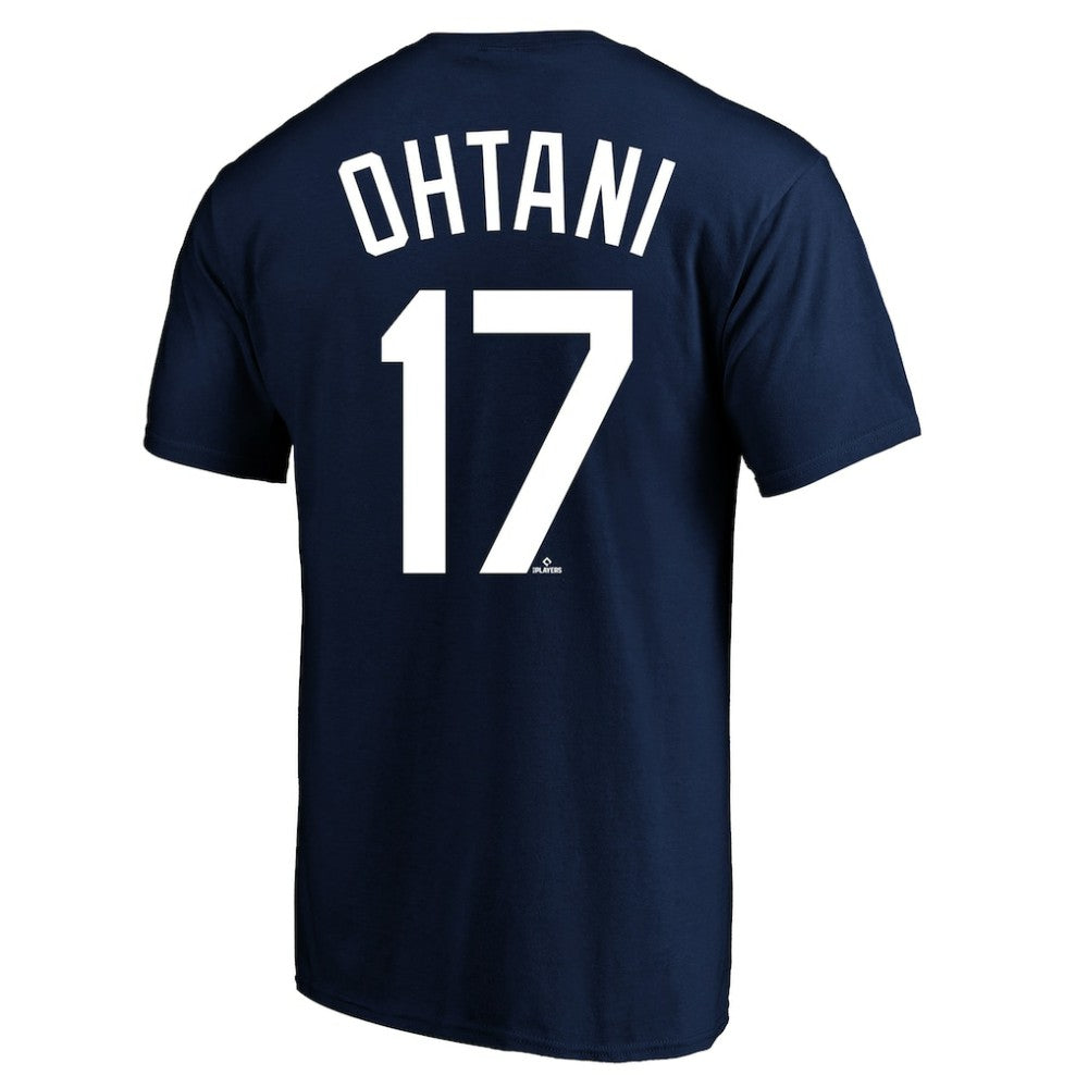 Shohei Ohtani Los Angeles Dodgers Profile Big & Tall Player Name & Number T-Shirt Navy