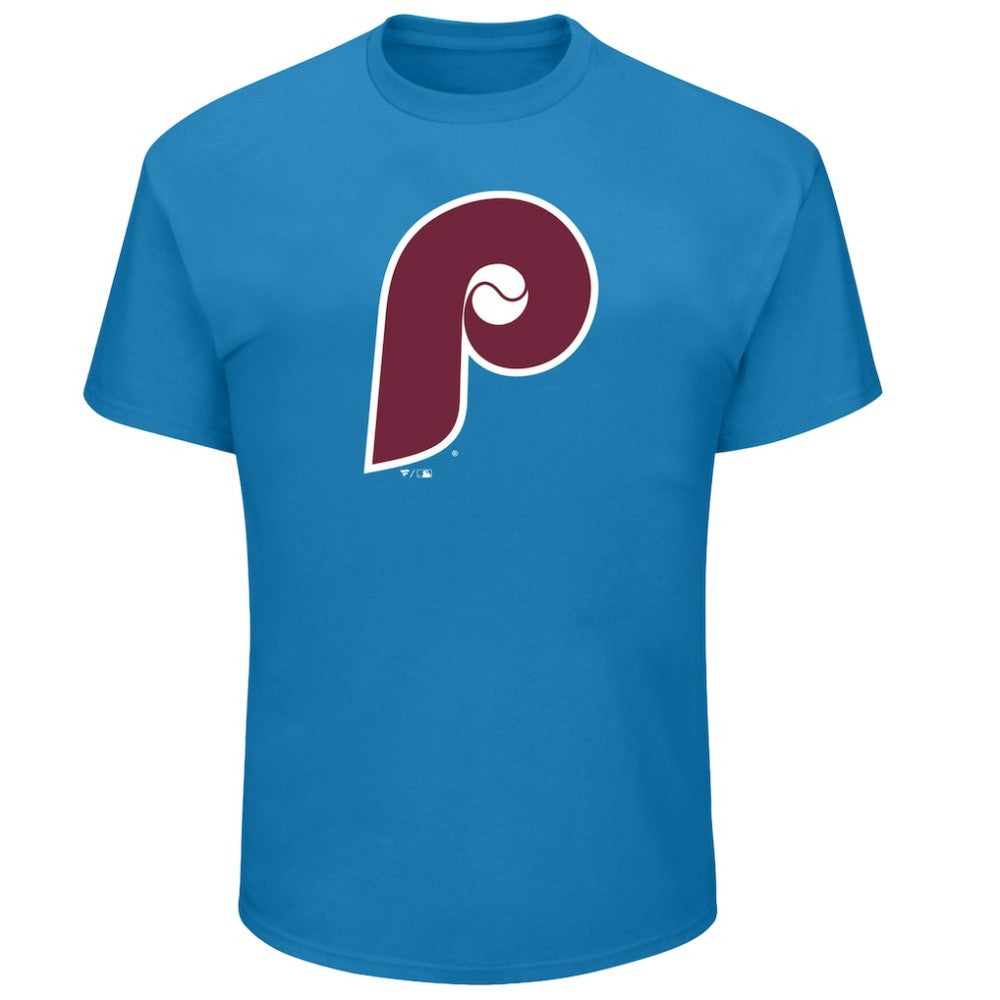 Bryce Harper Philadelphia Phillies Profile Big & Tall Player Name & Number T-Shirt Light Blue