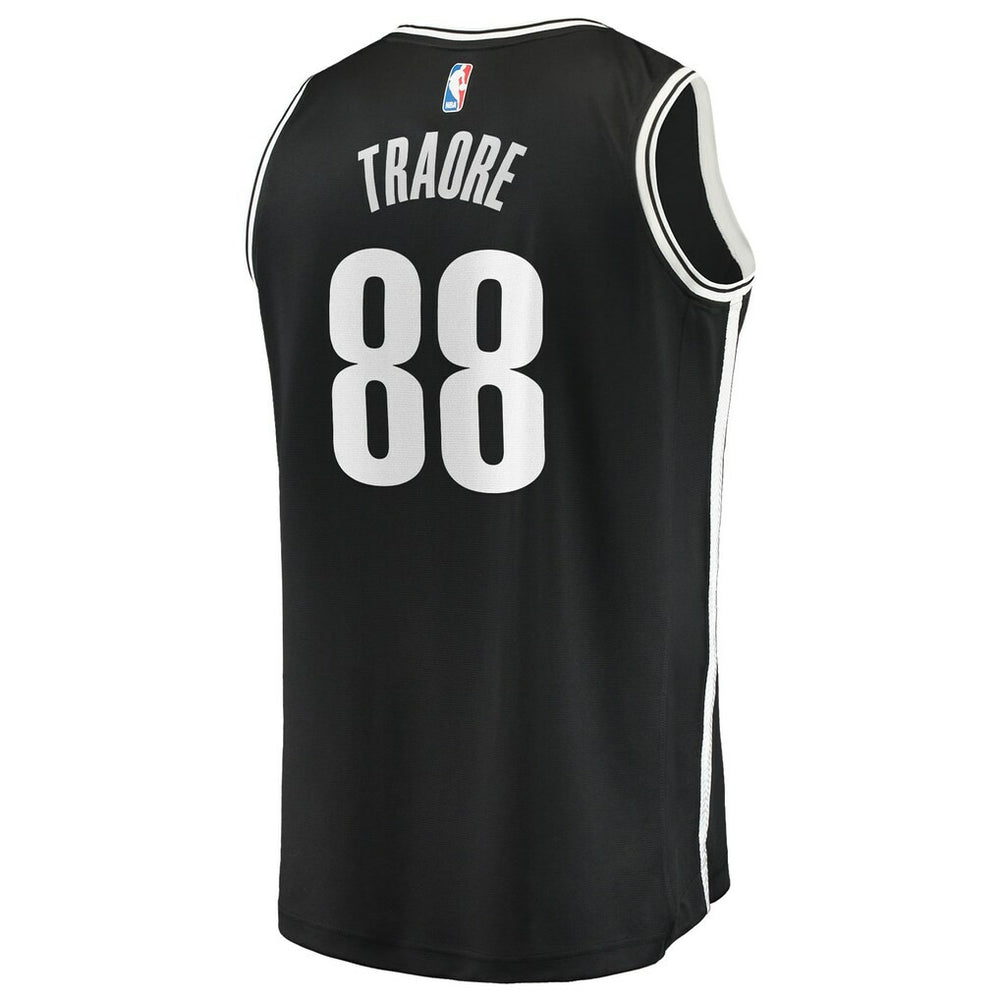 Nolan Traor¨¦ Brooklyn Nets Fast Break Replica Jersey - Black - Icon Edition