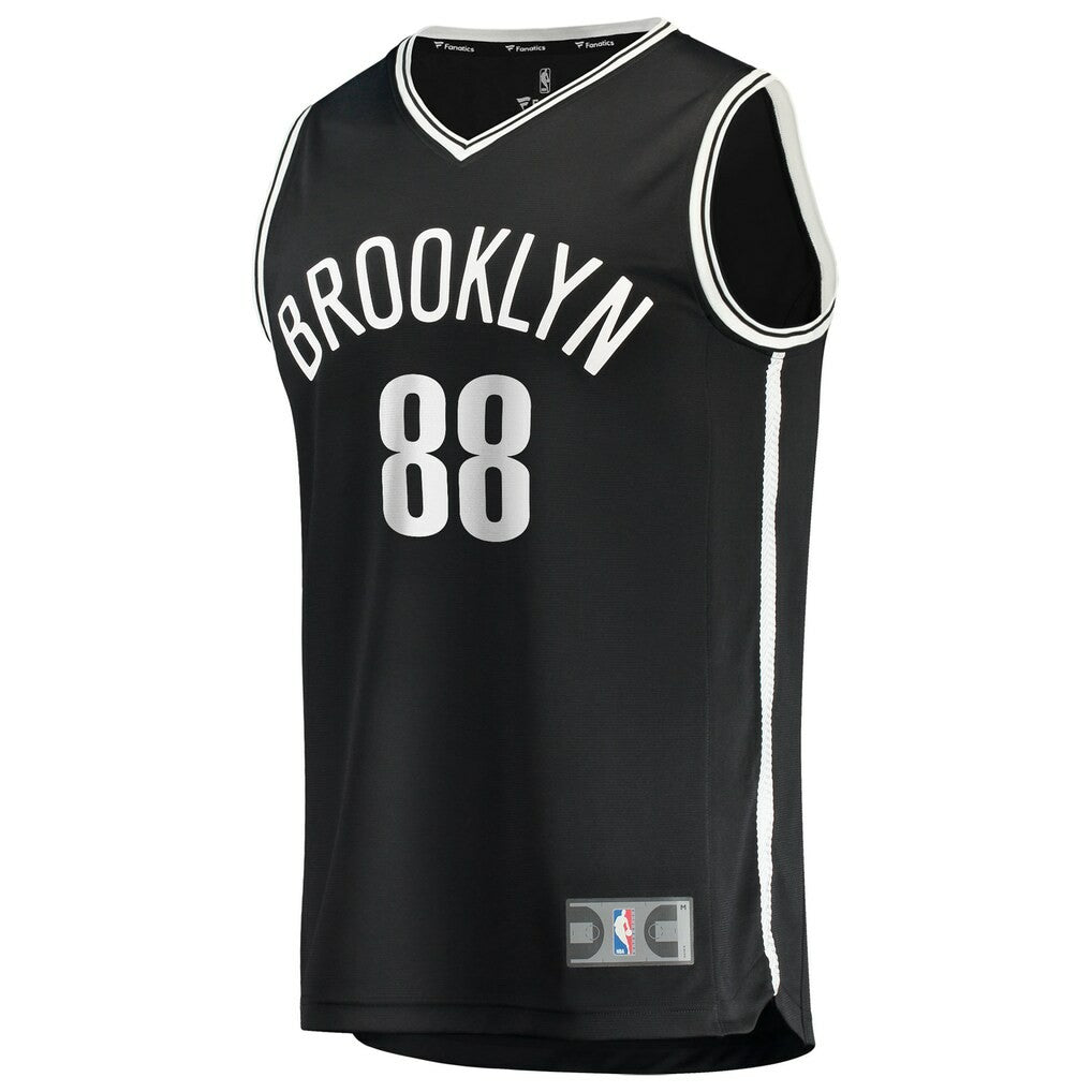 Nolan Traor¨¦ Brooklyn Nets Youth Fast Break Replica Jersey - Black - Icon Edition