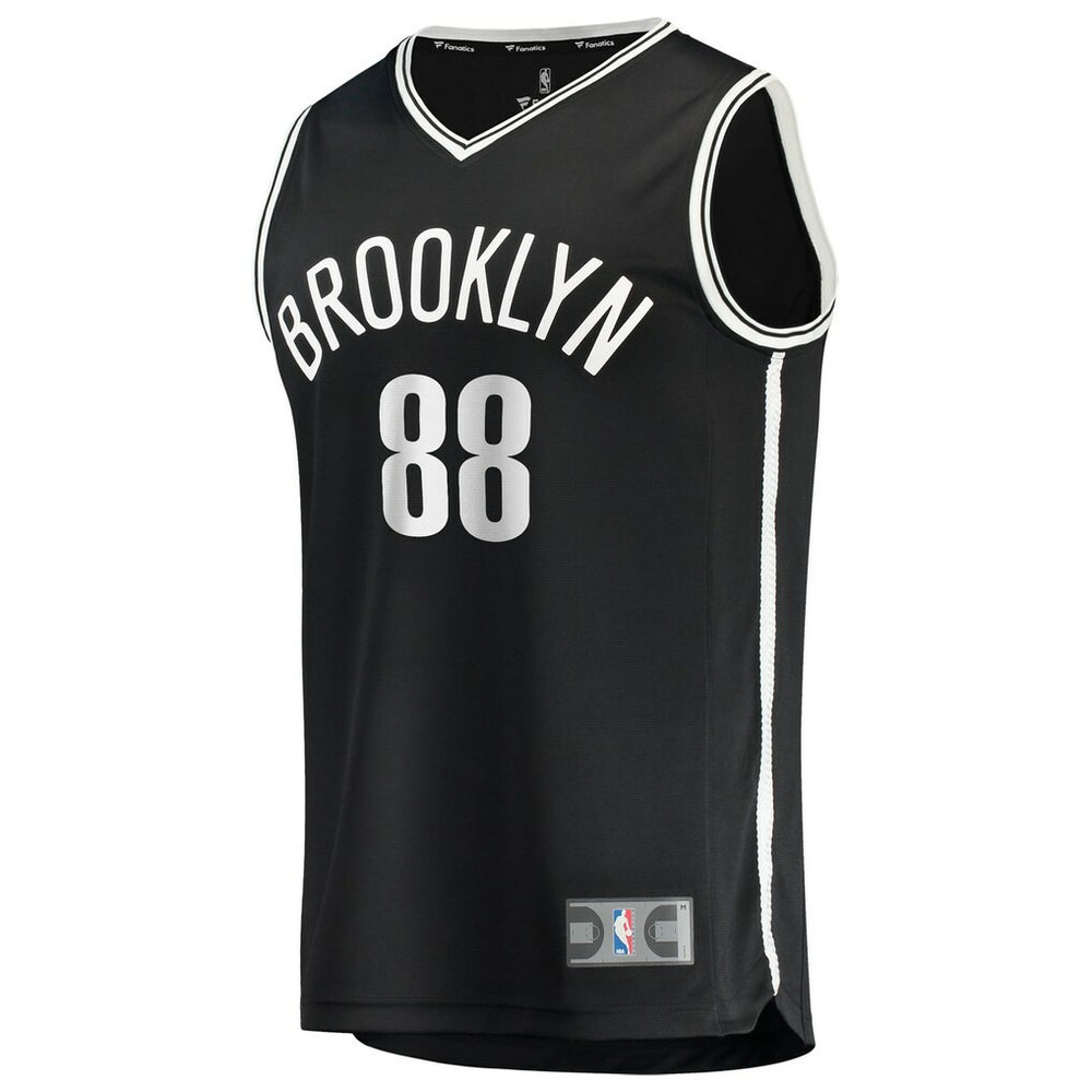 Nolan Traor¨¦ Brooklyn Nets Youth Fast Break Replica Jersey - Black - Icon Edition