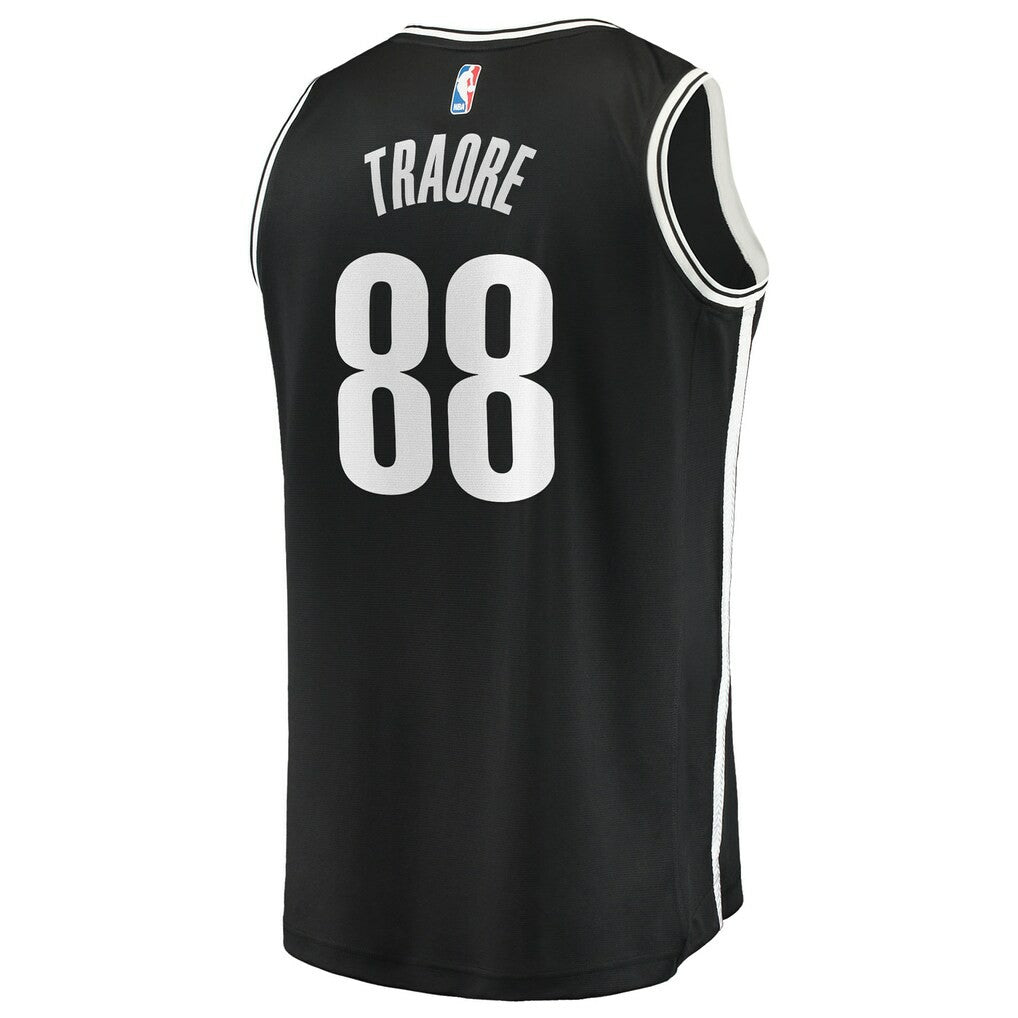 Nolan Traor¨¦ Brooklyn Nets Youth Fast Break Replica Jersey - Black - Icon Edition