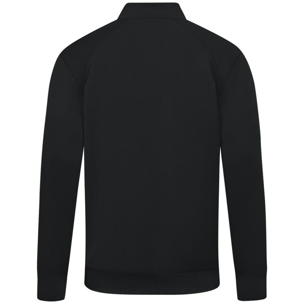 Baltimore Orioles Levelwear Upright Insignia Tri-Blend Quarter-Zip Pullover Black