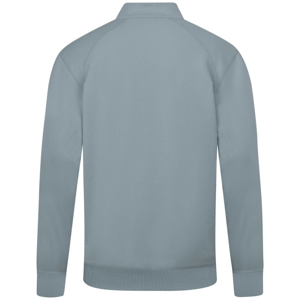 Detroit Tigers Levelwear Upright Insignia Tri-Blend Quarter-Zip Pullover Gray