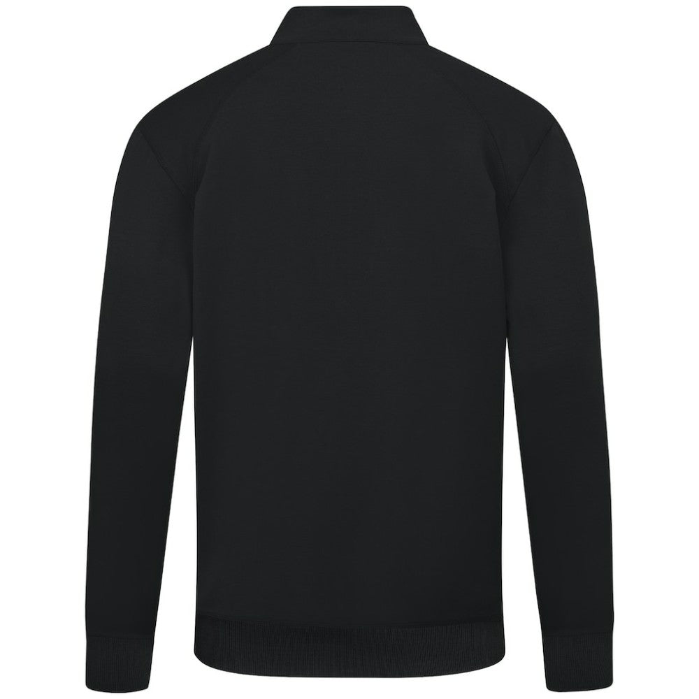 Chicago White Sox Levelwear Upright Insignia Tri-Blend Quarter-Zip Pullover Black