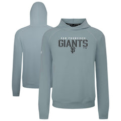 San Francisco Giants Levelwear Mandate Carve Tri-Blend Hoodie Gray