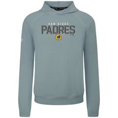 San Diego Padres Levelwear Mandate Carve Tri-Blend Hoodie Gray