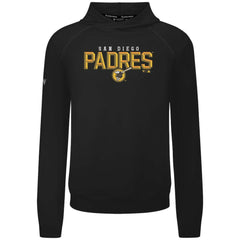 San Diego Padres Levelwear Mandate Carve Tri-Blend Hoodie Black