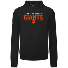San Francisco Giants Levelwear Mandate Carve Tri-Blend Hoodie Black