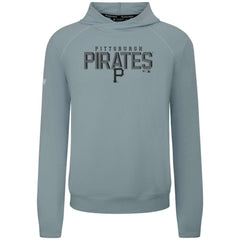 Pittsburgh Pirates Levelwear Mandate Carve Tri-Blend Hoodie Gray