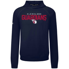 Cleveland Guardians Levelwear Mandate Carve Tri-Blend Hoodie Navy