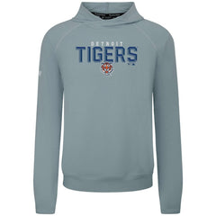 Detroit Tigers Levelwear Mandate Carve Tri-Blend Hoodie Gray