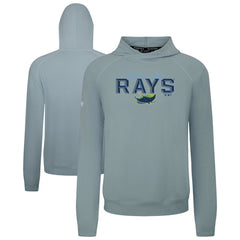 Tampa Bay Rays Levelwear Mandate Carve Tri-Blend Hoodie Gray