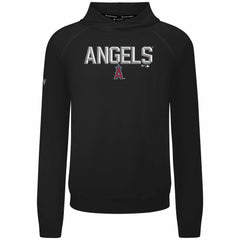 Los Angeles Angels Levelwear Mandate Carve Tri-Blend Hoodie Black