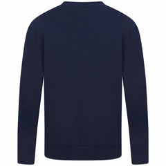 New York Yankees Levelwear Mandate Carve Tri-Blend Sweatshirt Navy